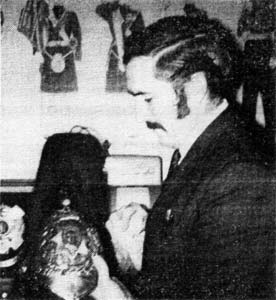 John Johnstone manager of the H.L.I. 1970